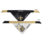New Orleans Saints Home & Away Pet Bandana Set