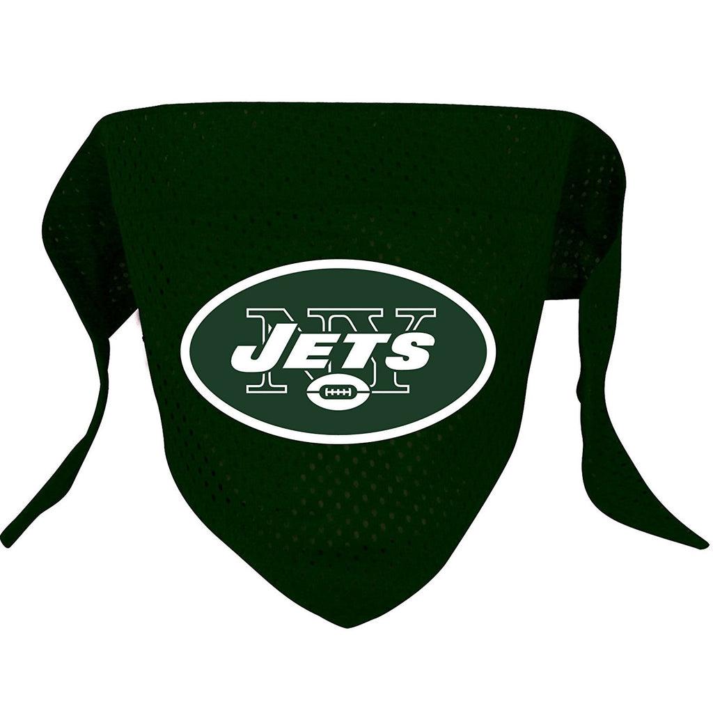 New York Jets Pet Mesh Bandana - Large