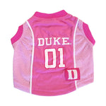 Duke Blue Devils Pet Pink Jersey - staygoldendoodle.com