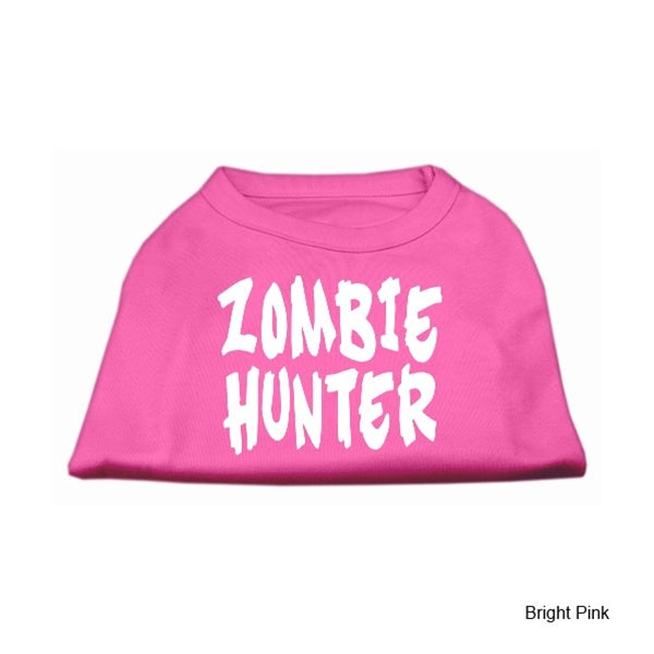 Zombie Hunter Pet T-Shirt - Small - Black