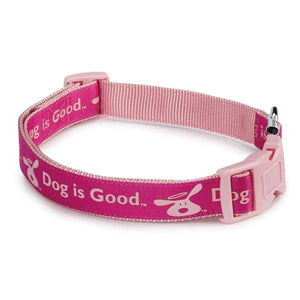 Dog Is Good?�?�??� Bolo Collar - X-Small - Raspberry Sorbet