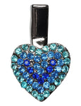 Heart Clip Blue