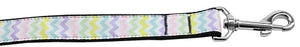 Spring Chevron Nylon Dog Leash 1 Wide 6ft Lsh
