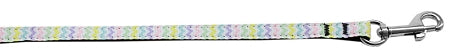 Spring Chevron Nylon Dog Leash 3/8 Wide 6ft Lsh