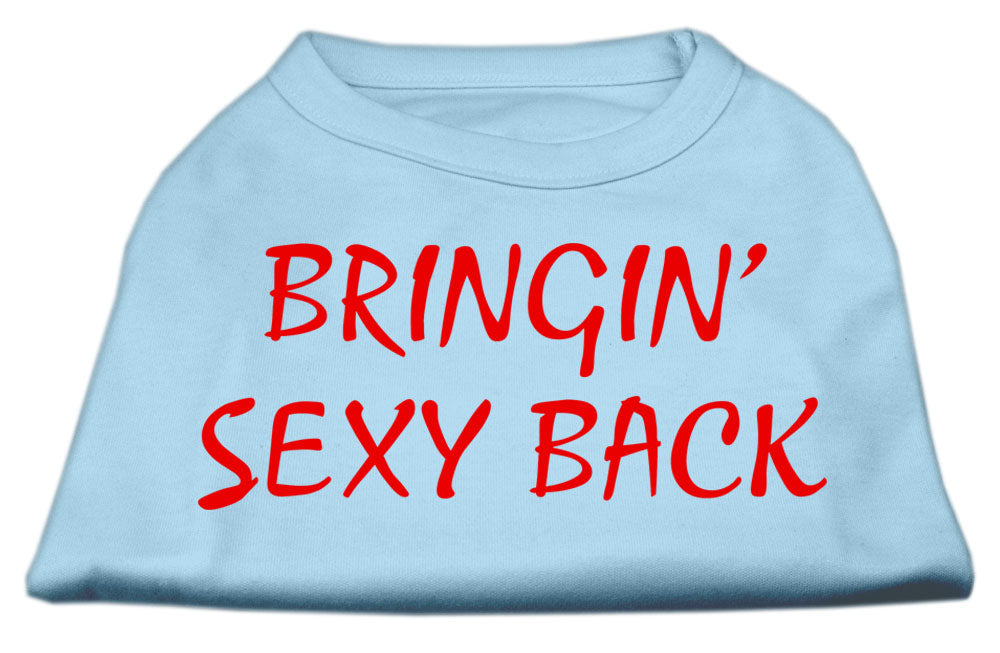 Bringin' Sexy Back Screen Print Shirts Baby Blue Sm