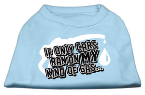 My Kind Of Gas Screen Print Shirts  Baby Blue M