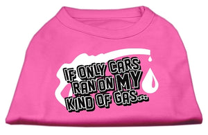 My Kind Of Gas Screen Print Shirts  Bright Pink M