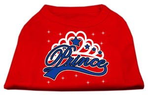 I'm A Prince Screen Print Shirts Red Sm