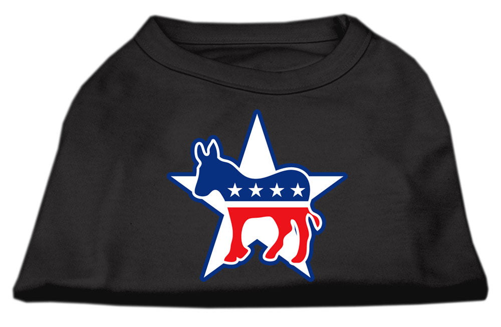 Democrat Screen Print Shirts Black M