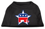 Republican Screen Print Shirts Black L