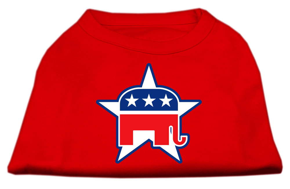 Republican Screen Print Shirts Red Xl