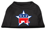 Republican Screen Print Shirts Black Xxl