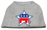 Republican Screen Print Shirts Grey Xxl