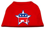 Republican Screen Print Shirts Red Xxl