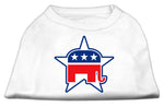 Republican Screen Print Shirts White Xxl