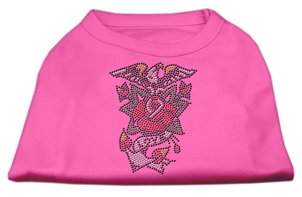 Eagle Rose Nailhead Shirts Bright Pink M