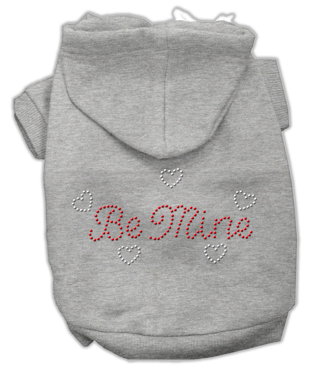 Be Mine Hoodies Grey Xxxl