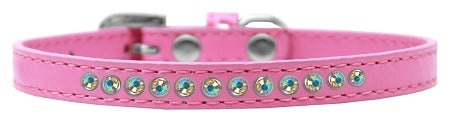 Aurora Elegance Pet Collar Size 10 Bright Pink Puppy Collar