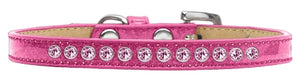 Light Pink Crystal Size 12 Pink Puppy Ice Cream Collar