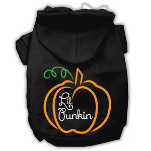 Lil Punkin Screenprint Hoodie Black Xxxl