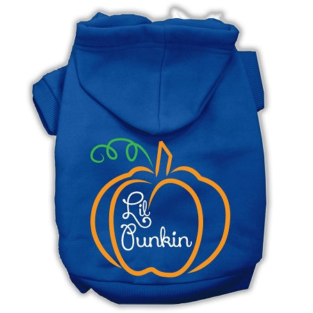 Lil Punkin Screenprint Hoodie Blue Xxxl