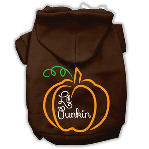 Lil Punkin Screenprint Hoodie Brown Xxxl