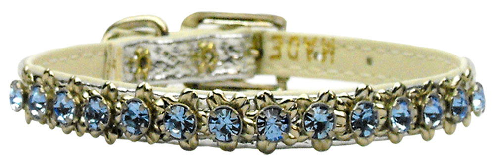 Hampton Silver W/ Lt Blue Stones 14