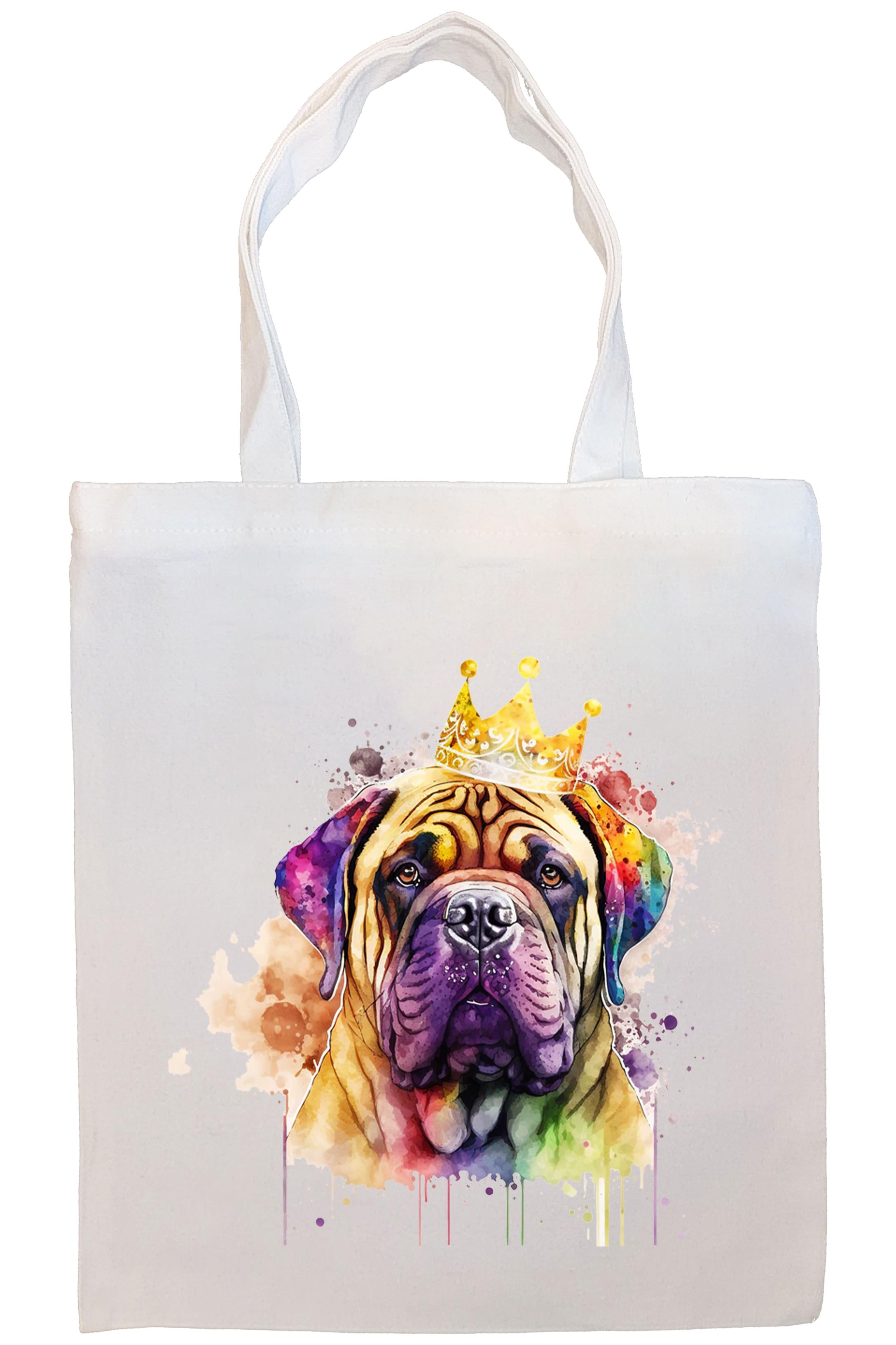 Bullmastiff Canvas Tote Bag Style2