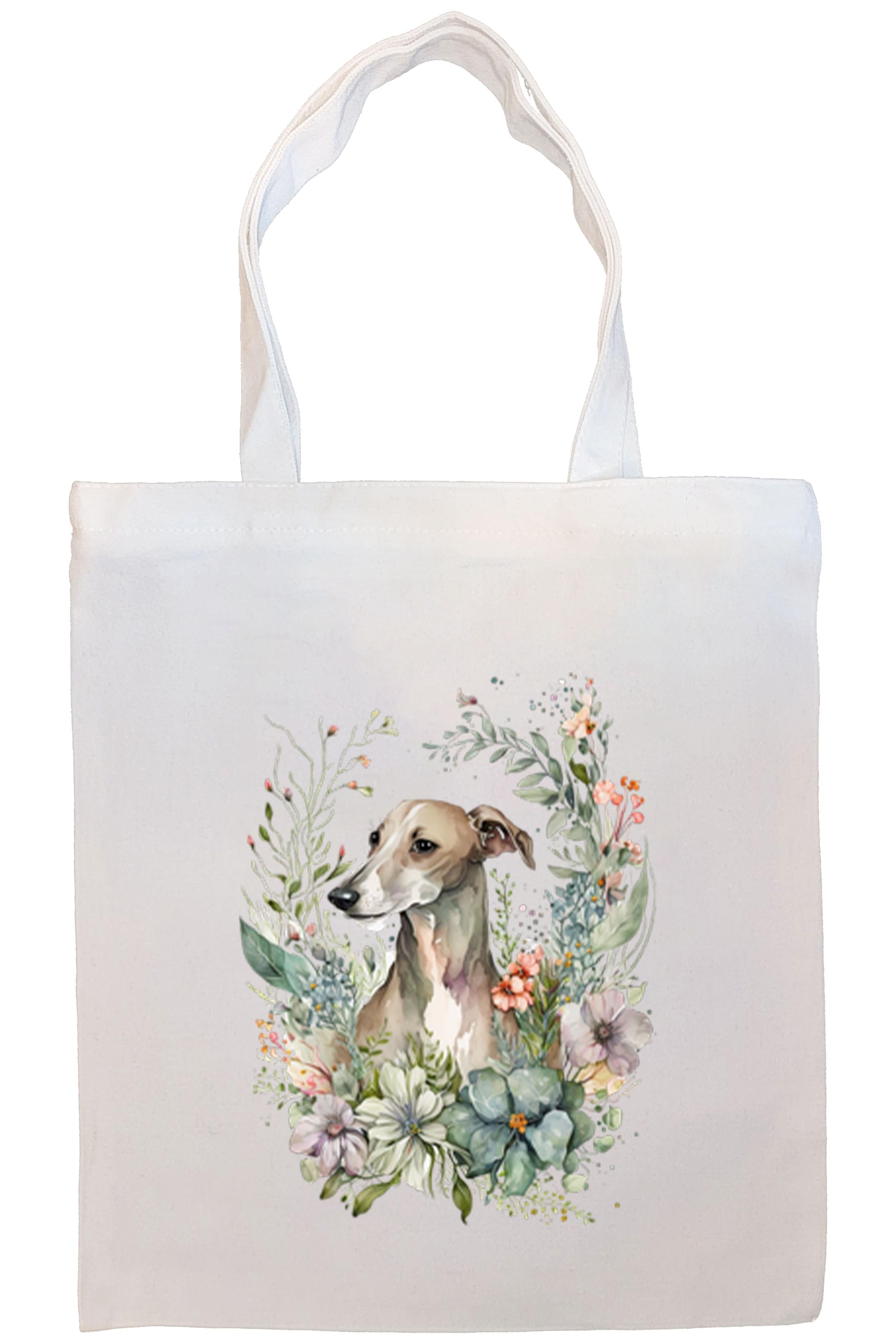 Whippet Canvas Tote Bag Style4