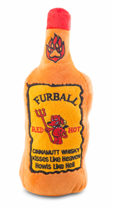 Furball Cinnamutt Whisky Bottle Toy