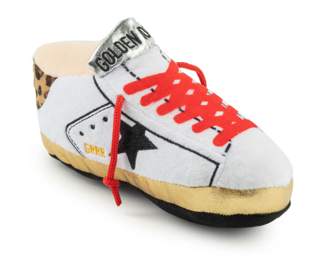 Golden Pooch Tennis Shoe Plush Dog Toy - Original
