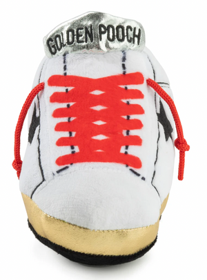Golden Pooch Tennis Shoe Plush Dog Toy - Original
