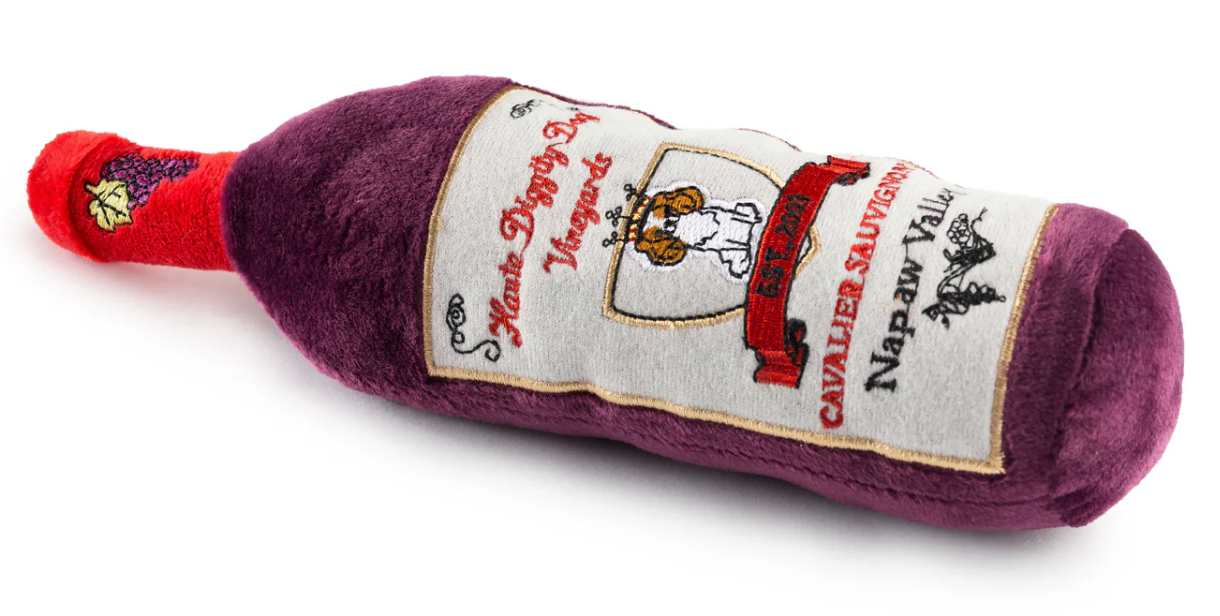 Cavalier Sauvignon Wine Bottle Toy