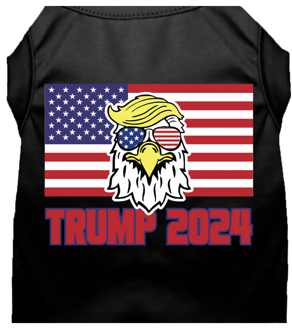 Trump Eagle Pet Shirt - Patriotic and Comfortable Apparel for Cats and Dogs