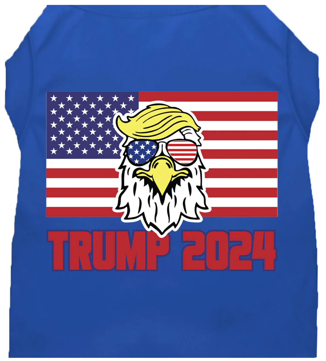 Trump Eagle Pet Shirt - Patriotic and Comfortable Apparel for Cats and Dogs