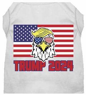 Trump Eagle Pet Shirt - Patriotic and Comfortable Apparel for Cats and Dogs