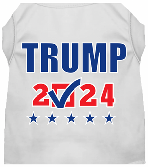 Trump Checkbox Pet Shirt - Adorable and Durable Apparel for Cats and Dogs