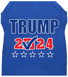 Trump Checkbox Pet Shirt - Adorable and Durable Apparel for Cats and Dogs