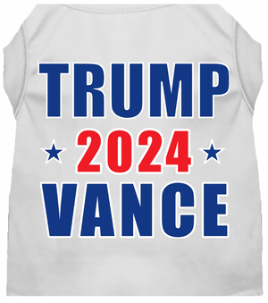 Trump Vance 2024 Pet Shirt - Patriotic and Comfortable Apparel for Cats and Dogs