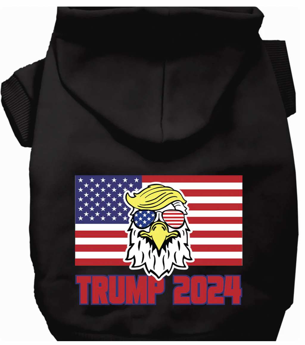 Patriot Hoodie - Trump Eagle Edition for Cats & Dogs