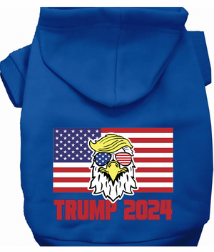 Patriot Hoodie - Trump Eagle Edition for Cats & Dogs