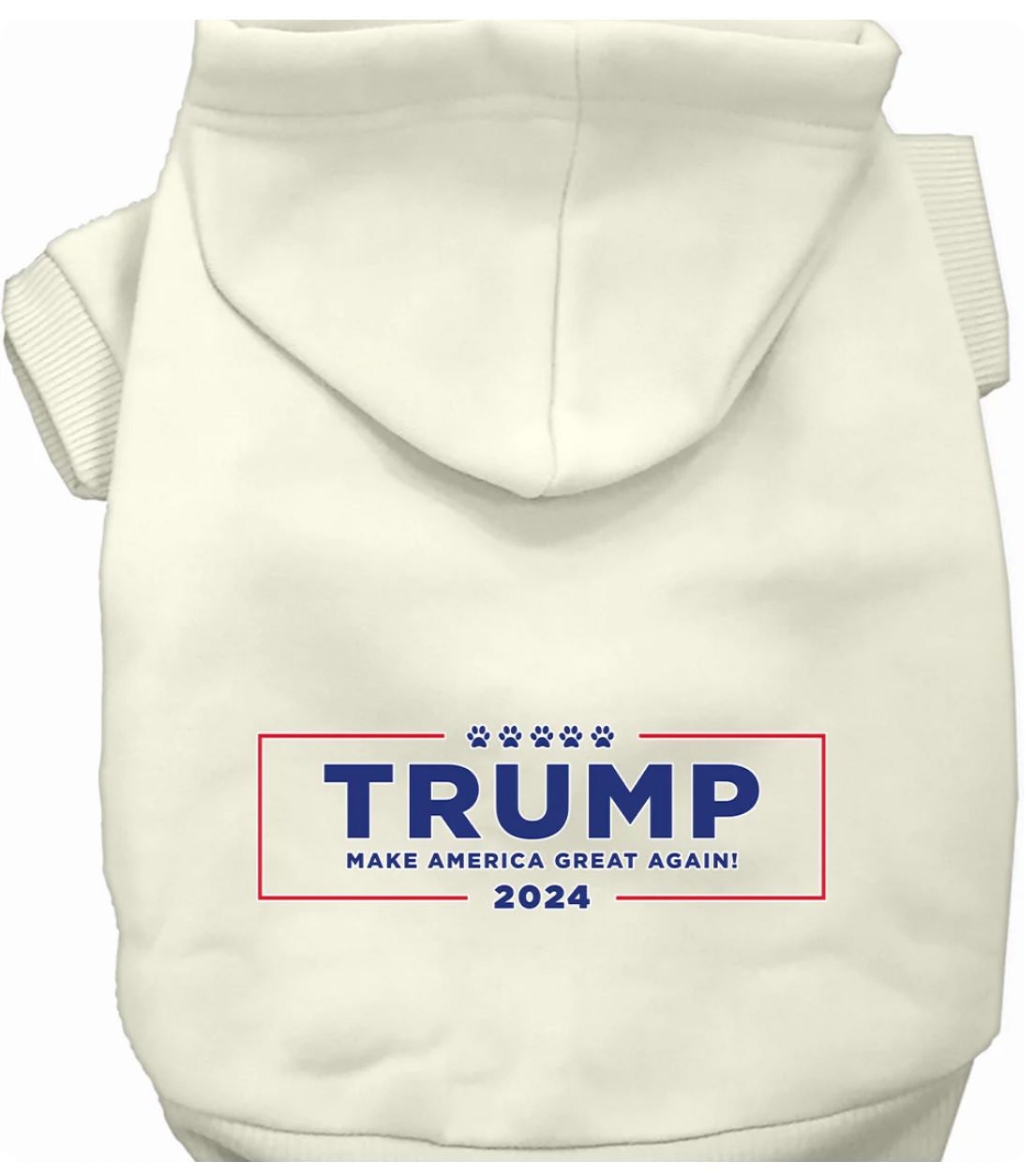 Patriotic Pet Hoodie - "Trump Make America Great" Edition