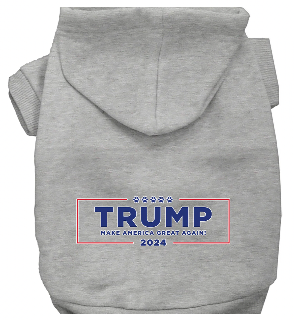 Patriotic Pet Hoodie - "Trump Make America Great" Edition