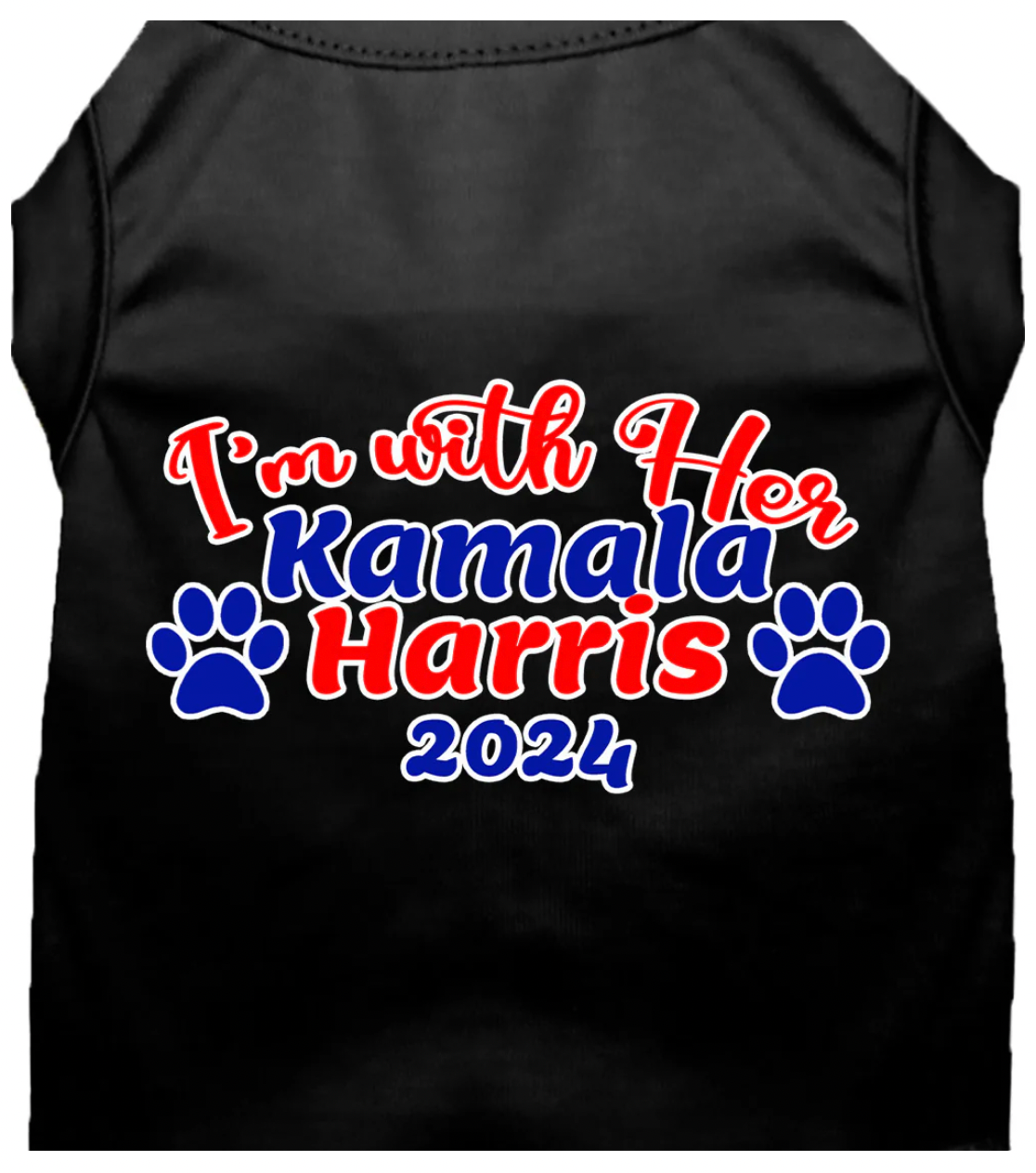 I'm With Her Harris 2024 Pet Shirt