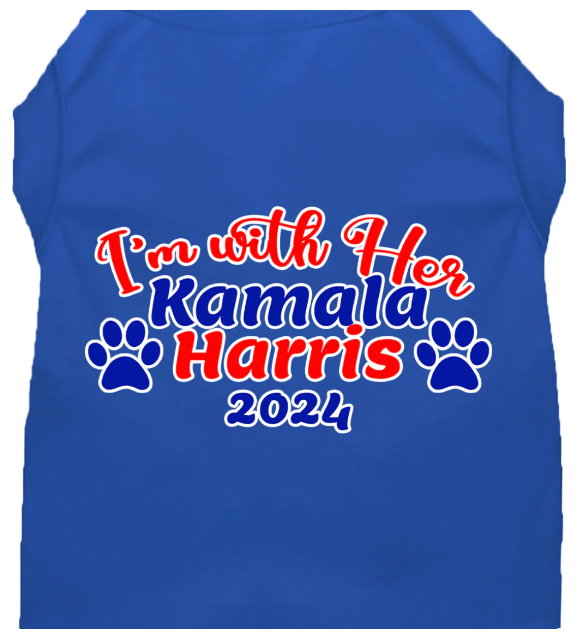 I'm With Her Harris 2024 Pet Shirt