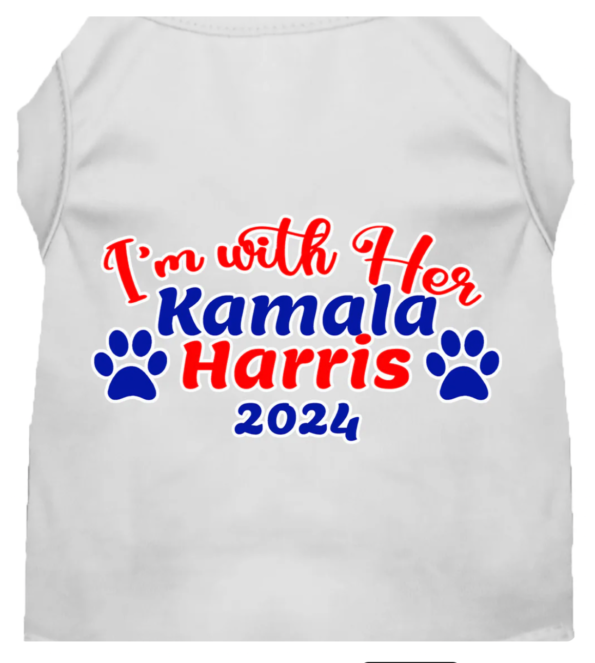 I'm With Her Harris 2024 Pet Shirt