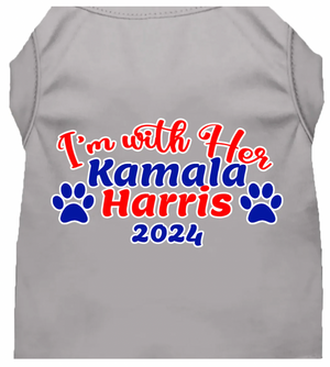 I'm With Her Harris 2024 Pet Shirt