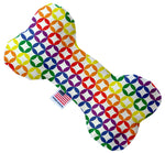 Rainbow Bright Diamonds Stuffing Free Dog Toys - staygoldendoodle.com