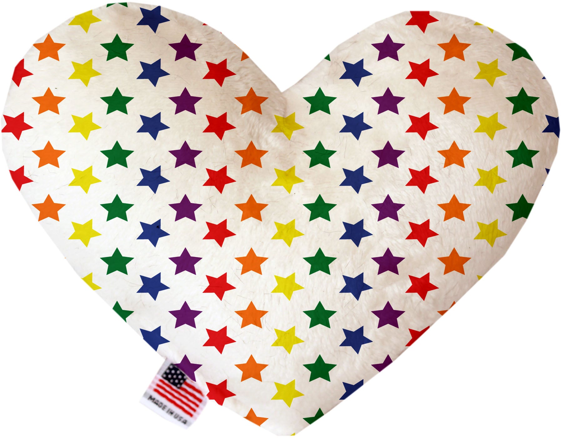Rainbow Stars Stuffing Free Dog Toys - staygoldendoodle.com