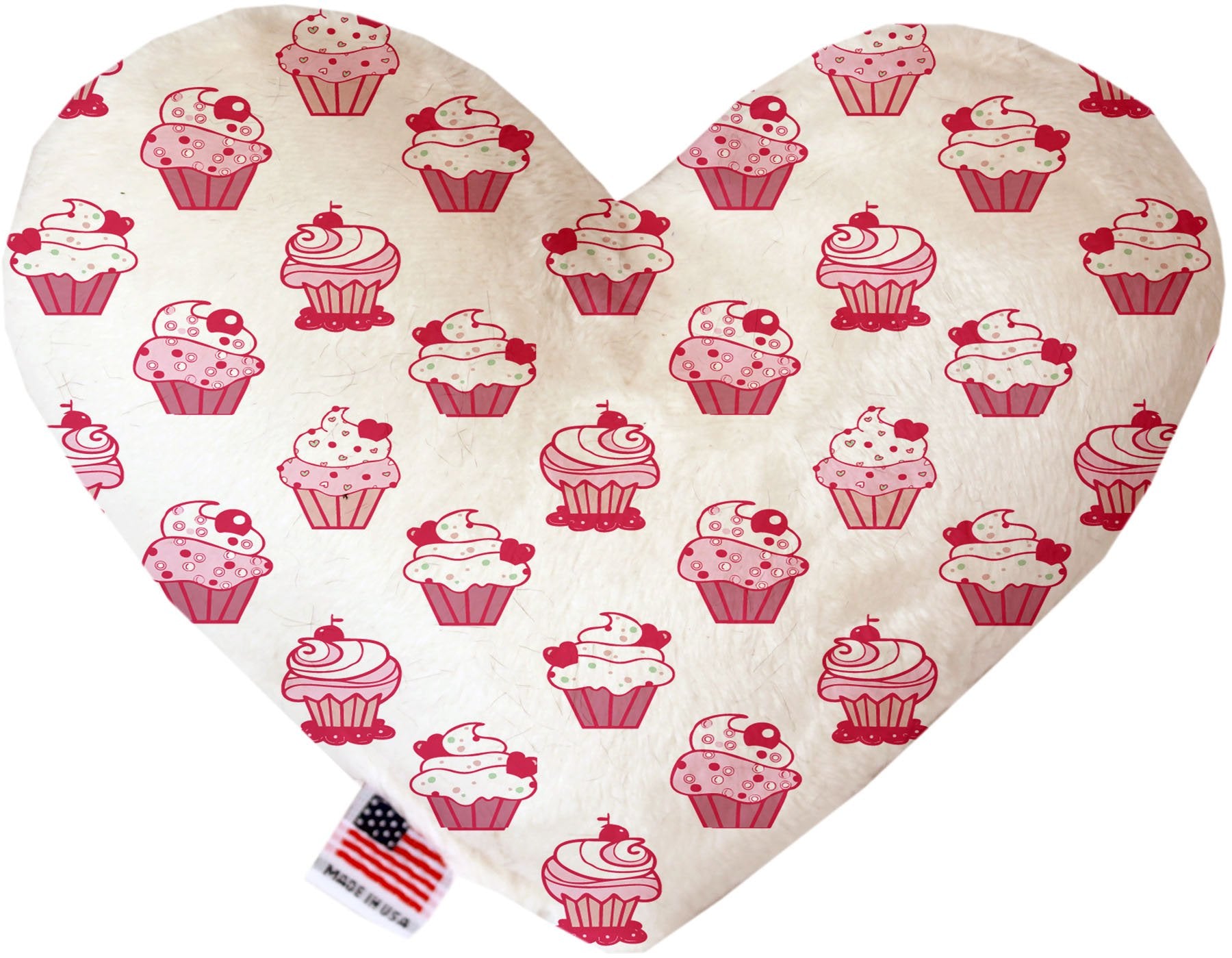 Pink Whimsy Cupcakes Canvas Dog Toys - staygoldendoodle.com